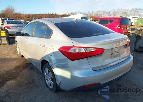 2014 Kia Forte Lx from USA, damaged, VIN KNAFK4A64E5142437